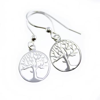 TREE of life silver earrings