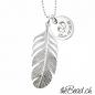 Preview: name necklace with feather and engraving