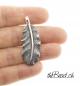 Preview: silver feather pendant 925 sterling silver