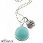 Preview: amazonite silver necklace