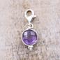 Preview: amethyst silber charm anhaenger