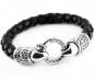 Preview: Lederarmband mit Reptilien Muster theBead kralle und krallen