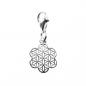 Preview: blume des lebens Charm 925 silber