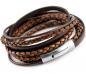 Preview: Herren Lederarmband mit hebelverschluss the Bead