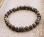 Preview: silver and tiger eye   beads men bracelet