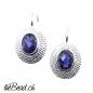 Preview: blauer topaz blue  earrrings made of sterling silver