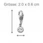 Preview: strass stein charm