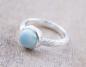 Preview: Silber Fingerring mit  larimar