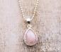 Preview: silber halskette mit andenopal edelsteinschmuck online kaufen