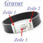 Preview: Damen Armband graviert tolle Geschenkidee