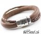 Preview: surfer wrap leather bracelet with engraving magnetic