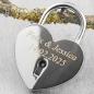 Preview: lovelock in red with personal engraving