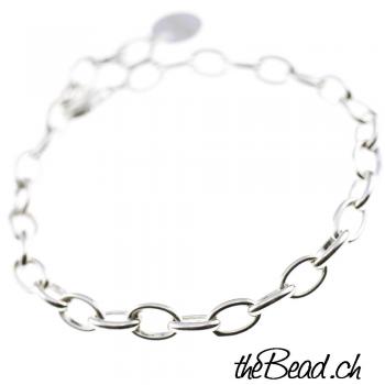 silver bracelet made of 925 sterling silver one size