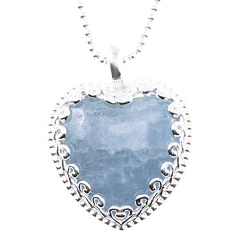 Heart necklace made of 925 Silver