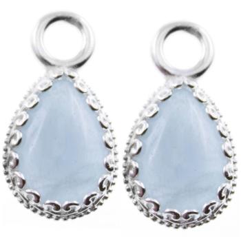 aquamarin pendants for earrings