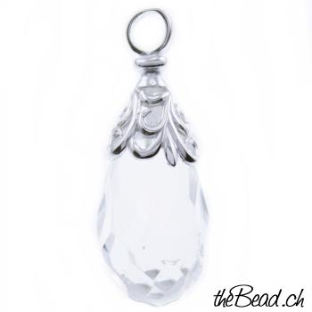 crystal drop pendant