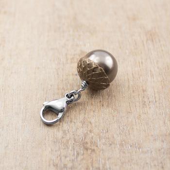 stainless steel charm pendant