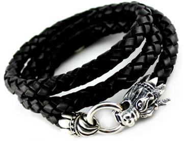 Leather Bracelet DRAGON