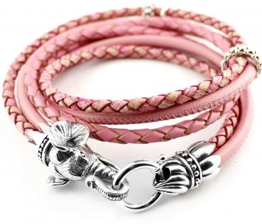 elephant bracelet in rose