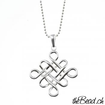 silver collier ENDLESS KNOT