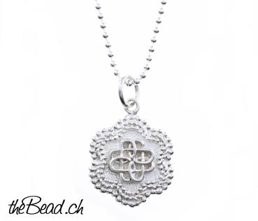 silver collier ENDLESS KNOT