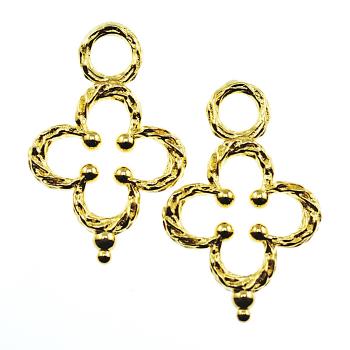 925 silver pendants gold plated