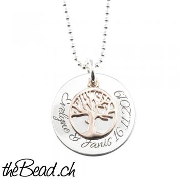 Engraved necklace NAME - NECKLACE
