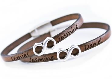 INFINITY bracelets for him and her