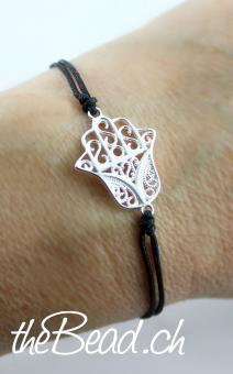 Hamsa Hand Armband von thebead