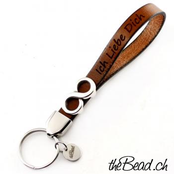 keychain with engraving INFINITY