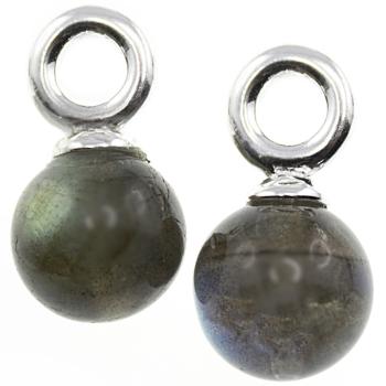 925 silver earring with labradorite