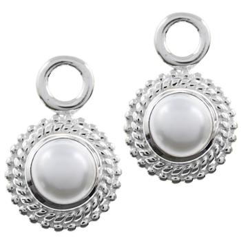 925 silver earring with freshwater pearls