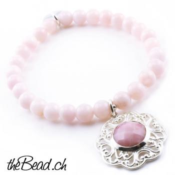 rose opal bracelet