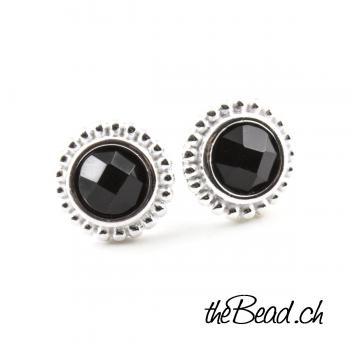 925 sterling silver with onyx