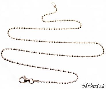 Chain 925 sterling silver rosegold plated