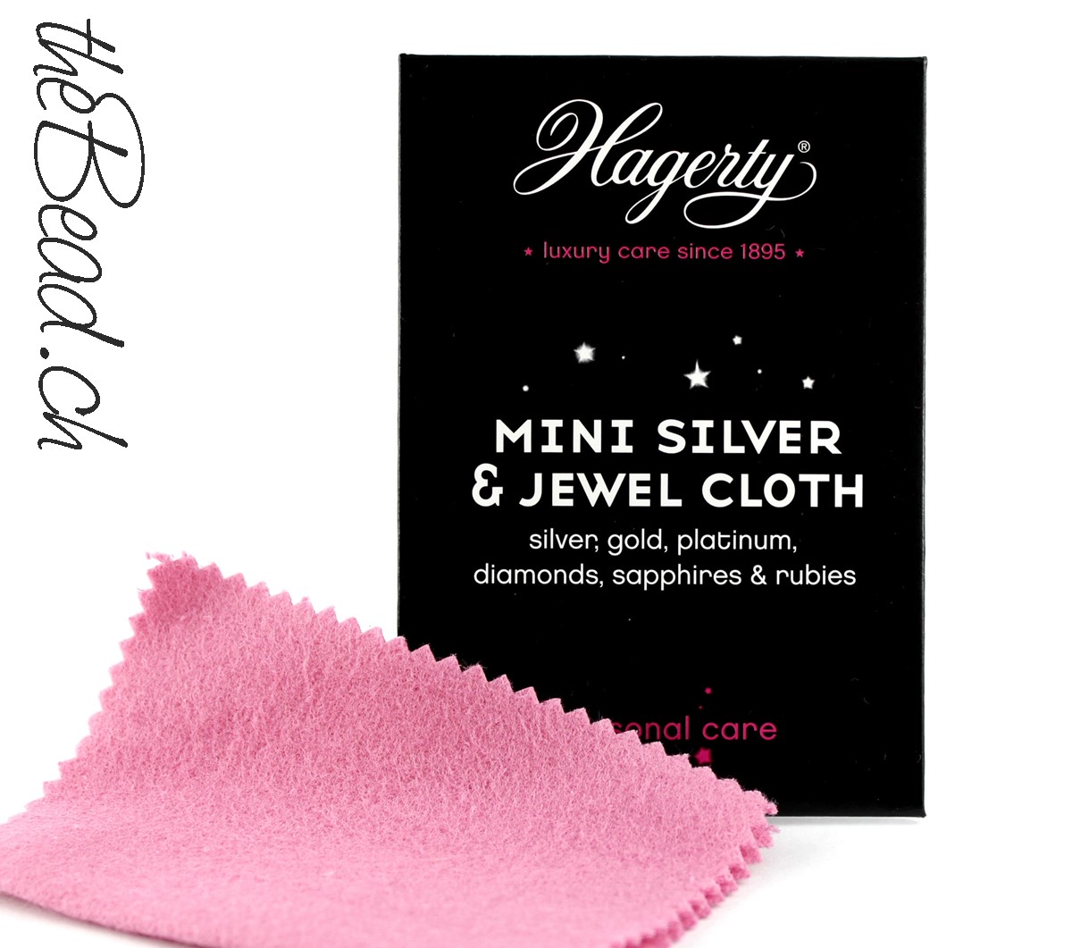 Jewellery Cleaning Cloth Hagerty Mini Jewel Cloth for Silver, Gold,  Platinum, Diamonds, Sapphires and Rubies 