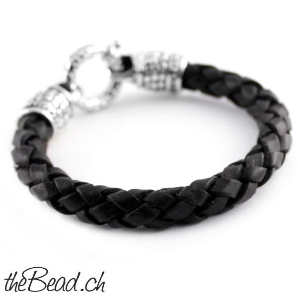 Lederbandfarben kralle  thebead onlineshop