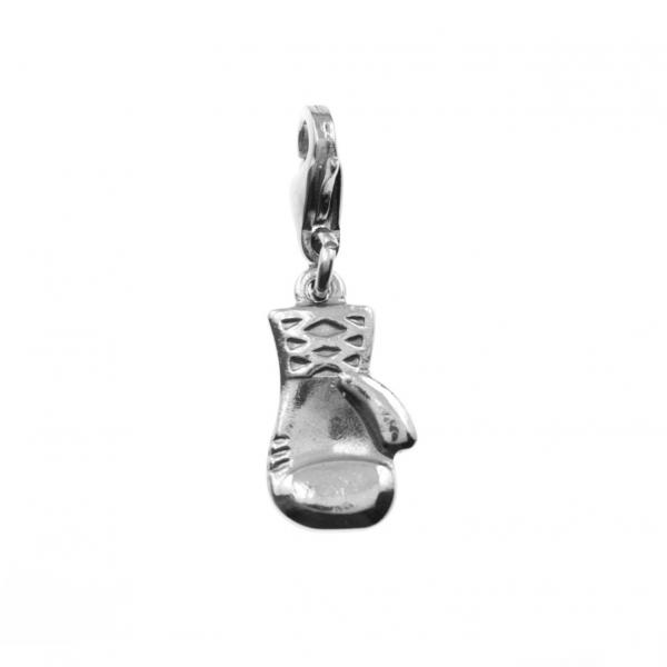 Charm Anhaenger mit Boxhandschuh Charm