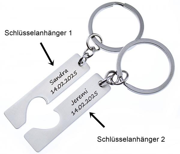 schlüsselanhänger individuell graviert eine schöne geschenk idee