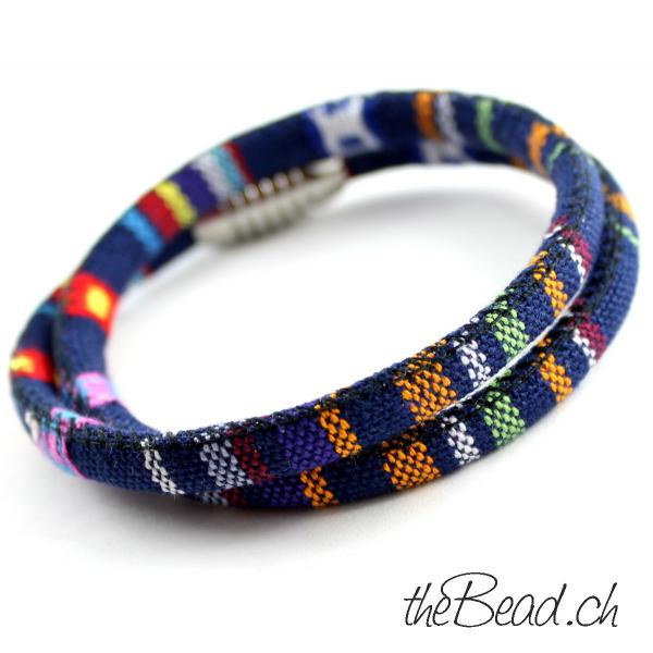 Ethno Style Textil Armband zum wickeln auch wickelarmband für männer und herrenarmbänder