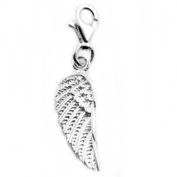 wing Charm Silver Sterling