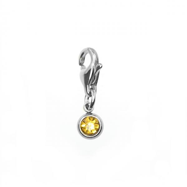 stainless steel charm pendant