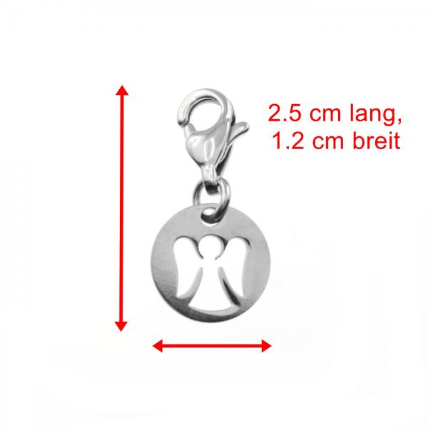 Charm mit ENGEL Edelstahl Charm Anhänger