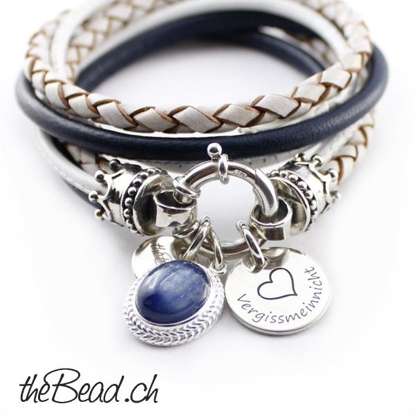 one size women leather bracelet gift idea