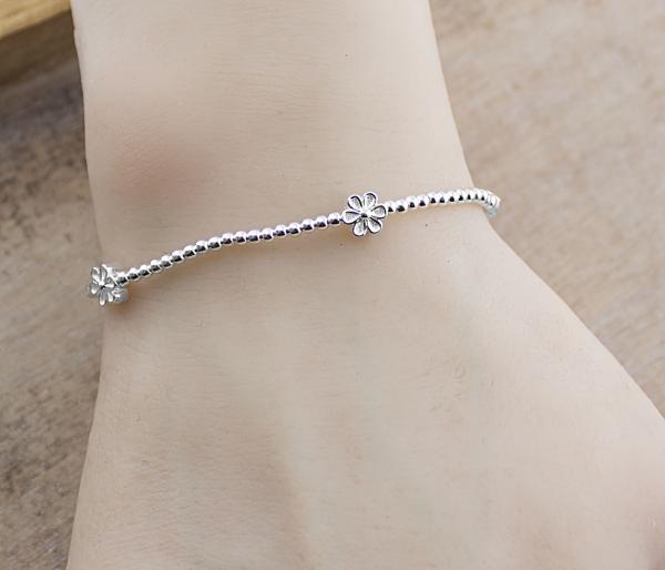 perlenarmband aus Silber