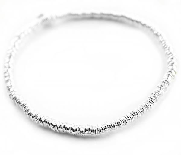 925 sterling silber damenarmband aus silberperlen